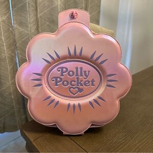 NWT Loungefly Polly Pocket‎ Compact Playset Figural Mini Backpack